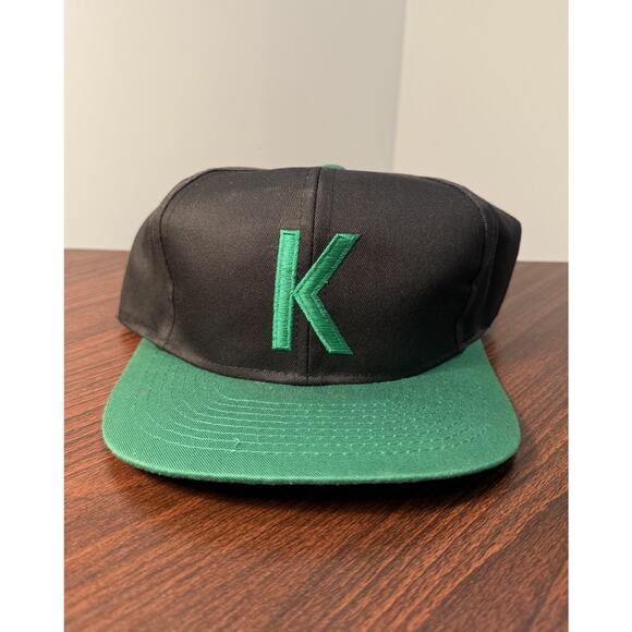 Vintage Kool Menthol Cigarettes Racing Snapback Hat 90s USA THE LOUISVILLE LINE - Picture 1 of 8
